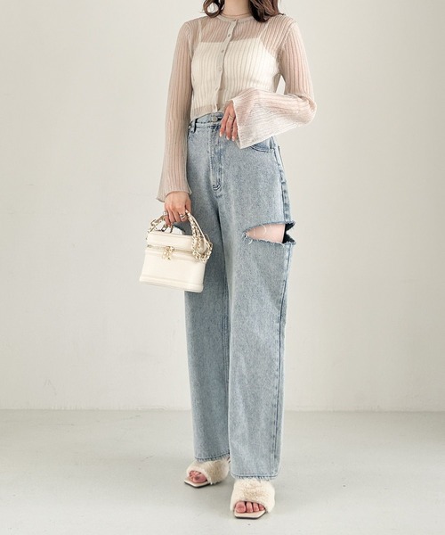 Heather（ヘザー）の「ファーミュールサンダル 964386（サンダル