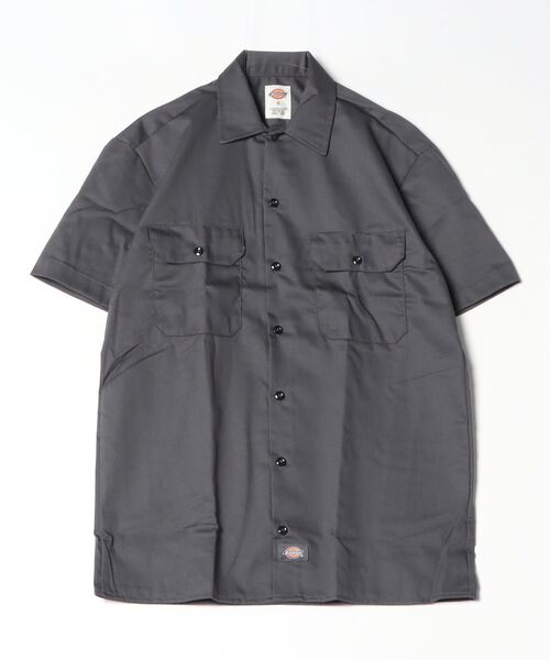 Dickies(ディッキーズ)の「S/S ワークシャツ レギュラーフィット "1574"(シャツ/ブラウス・メンズ・レンガ/オフホワイト/ホワイト/チャコールグレー/ブラック/ダークグリーン系/ダークネイビー/サンドベージュ/オリーブ・XX-LARGE/LARGE/X-LARGE/MEDIUM/SMALL)」の19枚目の写真