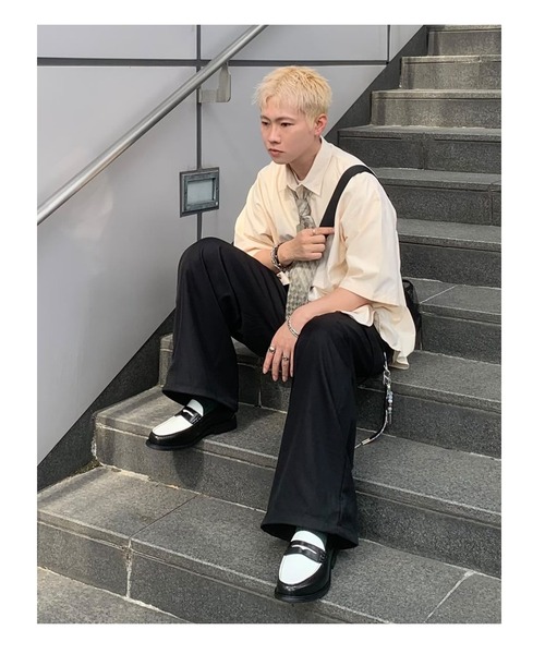 レザー コイン ローファー / 牛革 / London Shoe Make Oxford and