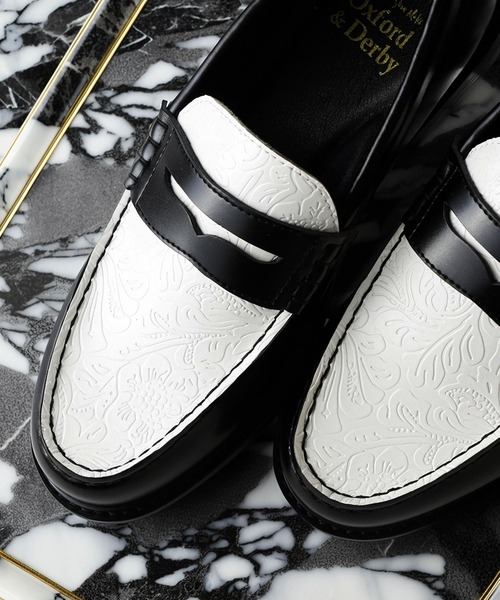 WEB限定 レザー コイン ローファー / London Shoe Make Oxford and