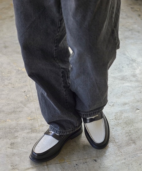 レザー コイン ローファー / 牛革 / London Shoe Make Oxford and