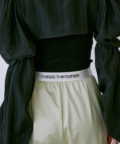 【ting that matter】SATIN JERSEY JOG PANTS SATIN JERSEY JOG PANTS | | STORE | THINGS THAT MATTER ONLINE