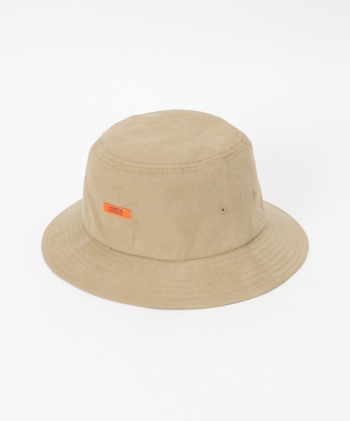 UNIVERSAL OVERALL（ユニバーサルオーバーオール）の「UNIVERSAL OVERALL フェイクスウェードバケットハット（ハット・メンズ・ブラック/ベージュ・FREE）」の5枚目の写真