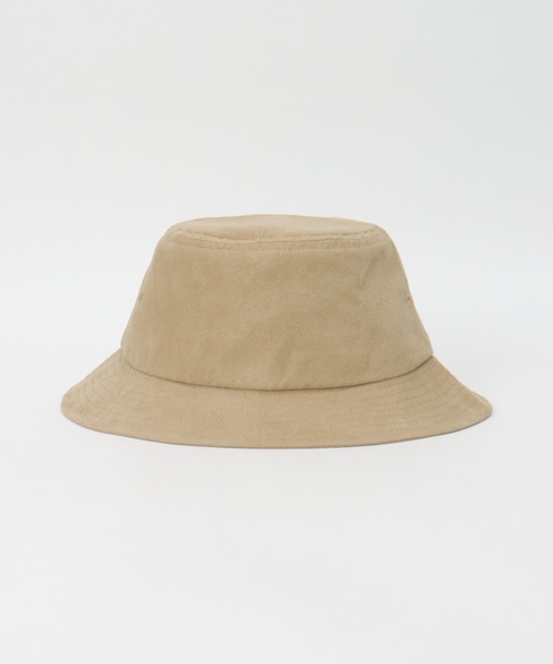 UNIVERSAL OVERALL（ユニバーサルオーバーオール）の「UNIVERSAL OVERALL フェイクスウェードバケットハット（ハット・メンズ・ブラック/ベージュ・FREE）」の13枚目の写真