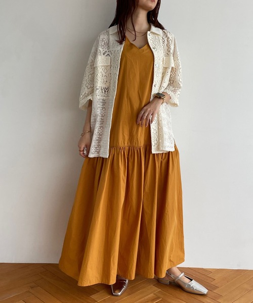 LOWRYS FARM（ローリーズファーム）の「カットレースシャツ５Ｓ  971590（シャツ/ブラウス・レディース・ブラック/アイボリー/その他・FREE）」の7枚目の写真