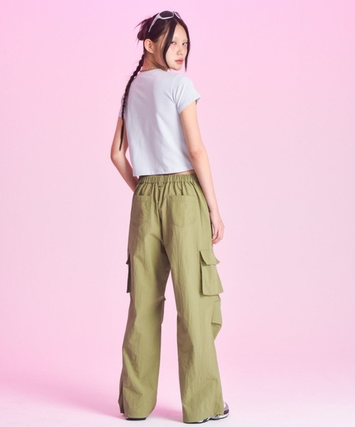 Midnight Move(ミッドナイトムーブ)の「Midnight Move/ツーラブT 2965837(Tシャツ/カットソー・レディース・ライトブルー/ホワイト/ピンク・FREE)」の15枚目の写真