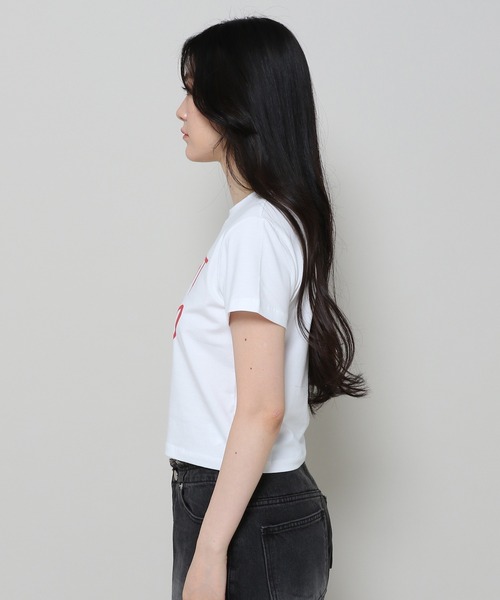 Midnight Move(ミッドナイトムーブ)の「Midnight Move/ツーラブT 2965837(Tシャツ/カットソー・レディース・ライトブルー/ホワイト/ピンク・FREE)」の21枚目の写真
