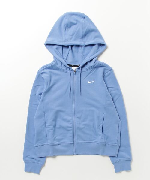 NIKE（ナイキ）の「ナイキ NIKE ナイキ ワン DF フルジップ L/S フーディ LBR（パーカー・レディース・ライトグリーン/ブラック/スモークピンク/グレー/サックスブルー/ピンク/ブラウン・M/L/XL）」の5枚目の写真