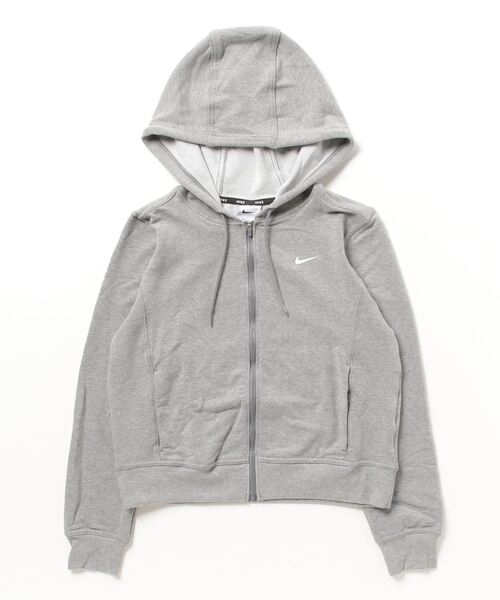 NIKE（ナイキ）の「ナイキ NIKE ナイキ ワン DF フルジップ L/S フーディ LBR（パーカー・レディース・ライトグリーン/ブラック/スモークピンク/グレー/サックスブルー/ピンク/ブラウン・M/L/XL）」の9枚目の写真