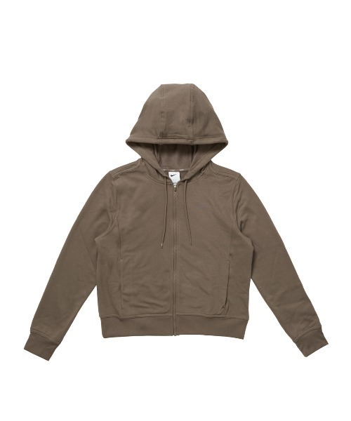 NIKE（ナイキ）の「ナイキ NIKE ナイキ ワン DF フルジップ L/S フーディ LBR（パーカー・レディース・ライトグリーン/ブラック/スモークピンク/グレー/サックスブルー/ピンク/ブラウン・M/L/XL）」の10枚目の写真