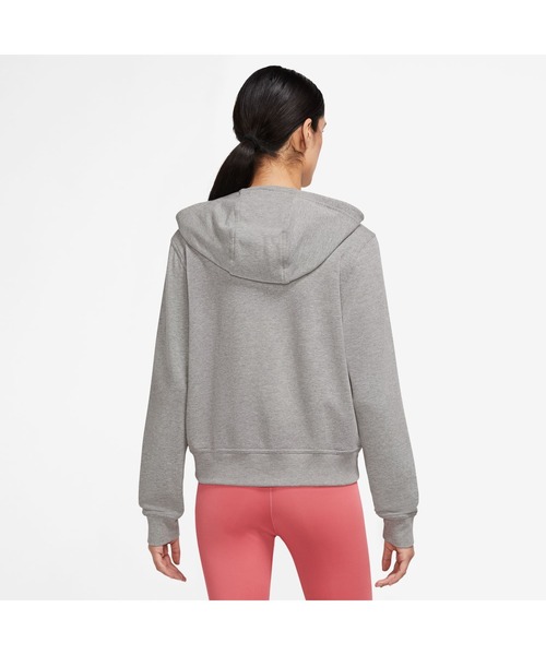 NIKE（ナイキ）の「ナイキ NIKE ナイキ ワン DF フルジップ L/S フーディ LBR（パーカー・レディース・ライトグリーン/ブラック/スモークピンク/グレー/サックスブルー/ピンク/ブラウン・M/L/XL）」の8枚目の写真