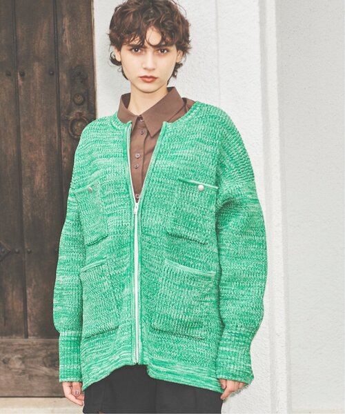 k*i様 Color Suede blouson-25SS- - グリーン Color Suede blouson-25SS- - グリーン | harapeco Store