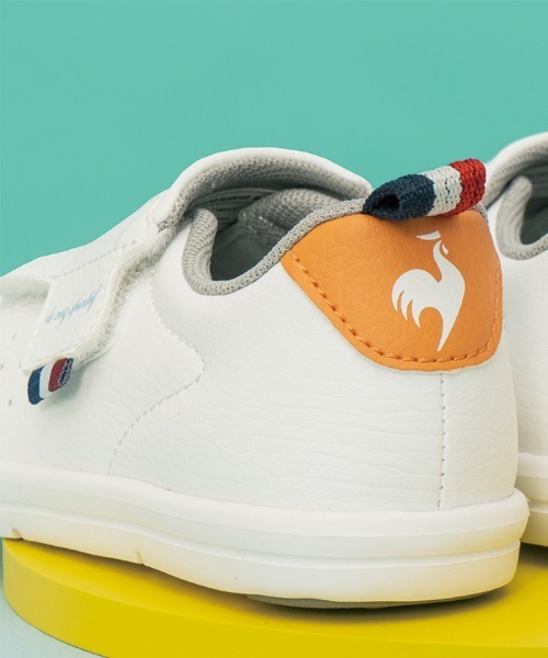 le coq sportif（ルコックスポルティフ）の「ラ ローラン II F   /  LA ROLAND II F（スニーカー・キッズ・ホワイト系・14.5cm/15.5cm/13.5cm/15.0cm/14.0cm/13.0cm/16.0cm）」の8枚目の写真