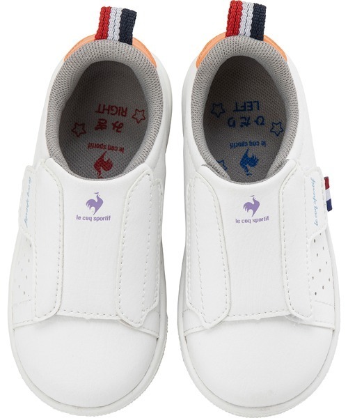 le coq sportif（ルコックスポルティフ）の「ラ ローラン II F   /  LA ROLAND II F（スニーカー・キッズ・ホワイト系・14.5cm/15.5cm/13.5cm/15.0cm/14.0cm/13.0cm/16.0cm）」の10枚目の写真