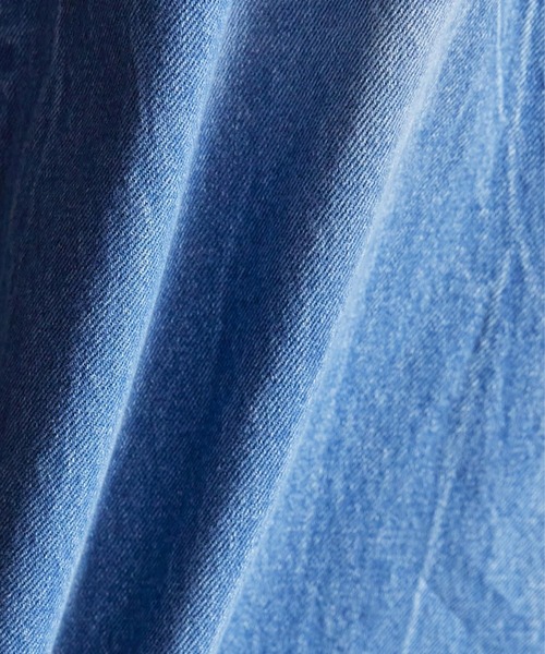 CALLNE（カルネ）の「【CALLNE】1Tuck Wide Straight Deinm / 1タックワイドストレートデニム（12.8oz）（デニムパンツ・メンズ・オフホワイト/ブラック系/ブラック/ブラック系1/ブルー/ブルー系1/ライトグレー・L/M/S）」の18枚目の写真