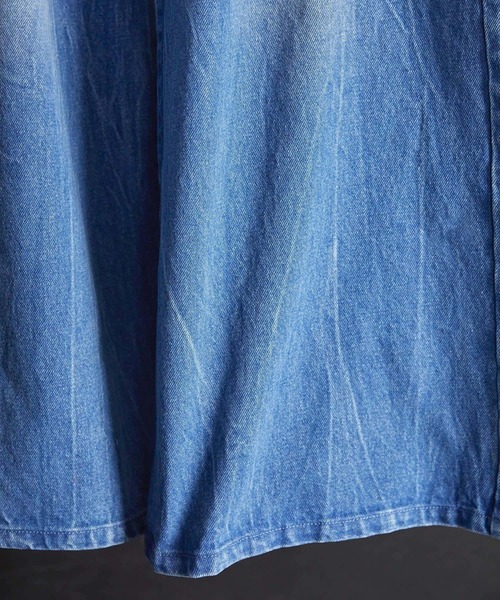 CALLNE（カルネ）の「【CALLNE】1Tuck Wide Straight Deinm / 1タックワイドストレートデニム（12.8oz）（デニムパンツ・メンズ・オフホワイト/ブラック系/ブラック/ブラック系1/ブルー/ブルー系1/ライトグレー・L/M/S）」の19枚目の写真