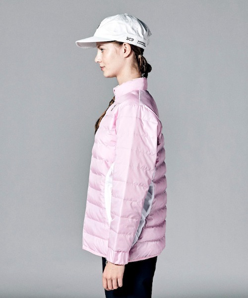 MUNSINGWEAR(マンシングウェア)の「『ENVOY 3 COLORS PENGUIN』HEATNAVIはっ水中わたブルゾン(ブルゾン・レディース・ピンク/ブラック・XL/L/M)」の6枚目の写真