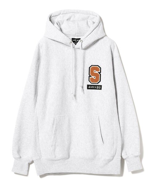 Ray BEAMS（レイビームス）の「NANA SEINO × BEAMS / 別注 ワッペン パーカー（パーカー・レディース・グレー・XL/S/L/M）」の9枚目の写真