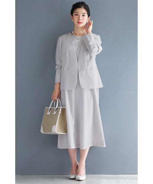 cawaii(カワイイ)の「薄手ver 体のラインを拾わない 重ね着ができる ワンピース(ワンピース・レディース・ブラック/グレー系その他・L~LL/S~M)」の16枚目の写真