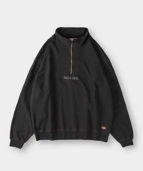 Dickies(ディッキーズ)の「【DICKIES/ディッキーズ】ワンポイント刺繍ハーフジップスウェット/プルオーバー/ビッグシルエット(スウェット・メンズ・ブラウン/アッシュグレー/ブラック/ネイビー・M/L/XL)」の5枚目の写真