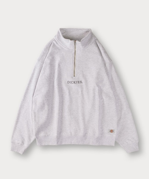 Dickies(ディッキーズ)の「【DICKIES/ディッキーズ】ワンポイント刺繍ハーフジップスウェット/プルオーバー/ビッグシルエット(スウェット・メンズ・ブラウン/アッシュグレー/ブラック/ネイビー・M/L/XL)」の6枚目の写真