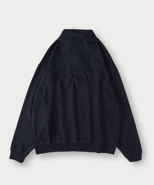 Dickies(ディッキーズ)の「【DICKIES/ディッキーズ】ワンポイント刺繍ハーフジップスウェット/プルオーバー/ビッグシルエット(スウェット・メンズ・ブラウン/アッシュグレー/ブラック/ネイビー・M/L/XL)」の9枚目の写真