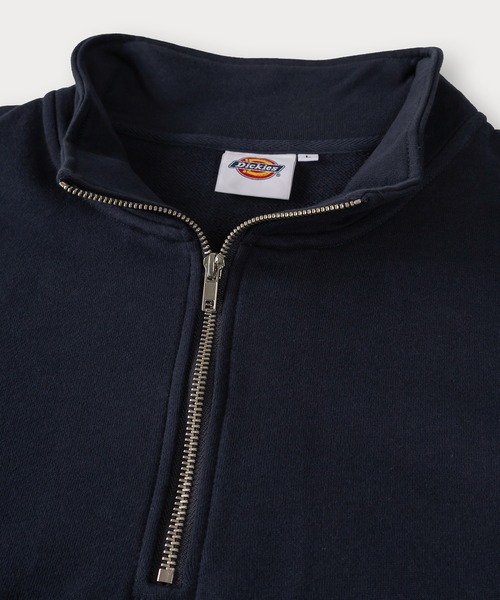 Dickies(ディッキーズ)の「【DICKIES/ディッキーズ】ワンポイント刺繍ハーフジップスウェット/プルオーバー/ビッグシルエット(スウェット・メンズ・ブラウン/アッシュグレー/ブラック/ネイビー・M/L/XL)」の10枚目の写真