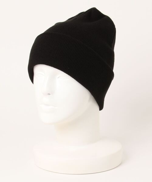 FRUIT OF THE LOOM（フルーツオブザルーム）の「【FRUIT OF THE LOOM】 無地KNIT CAP（ニットキャップ/ビーニー・レディース・ブラック/グレー/ブラウン・FREE）」の2枚目の写真