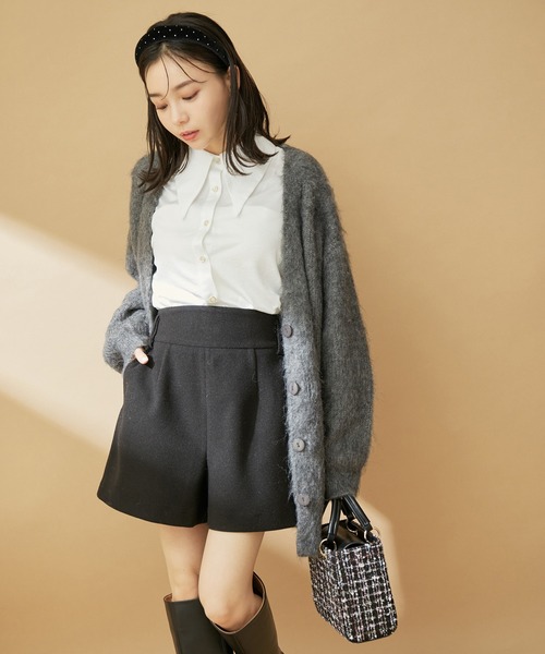 VIS（ビス）の「【2WAY】ロングカラーボウタイブラウス【洗える】（シャツ/ブラウス・レディース・キナリ/オフホワイト・S/M）」の11枚目の写真