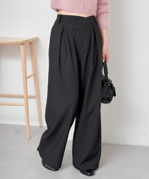 Chico | アシメワイドスラックスパンツ(スラックス)
