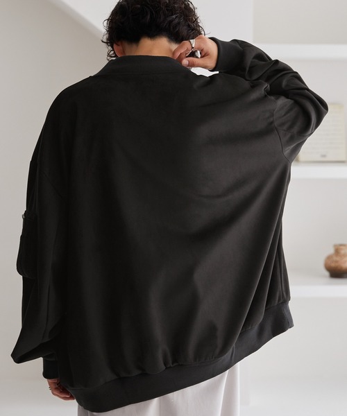 オーバーサイズ ブラッシュドMA-1 MONO-MART│MONO-MART [モノマート