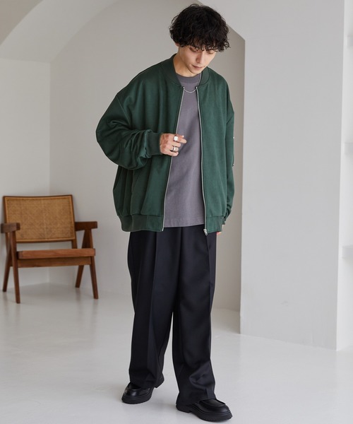 オーバーサイズ ブラッシュドMA-1（MA-1）｜MONO-MART（モノマート）の