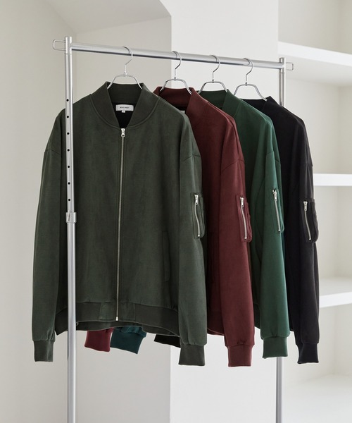 【最終値下げ】極美品　MA－１　マッシュ　ＭＡＳＨ　Ｍ.O.Ｃ medium オーバーサイズ ブラッシュドMA-1 MONO-MART│MONO-MART