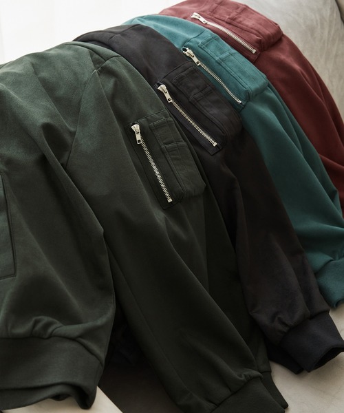 【最終値下げ】極美品 MA-1 マッシュ MASH M.O.C medium オーバーサイズ ブラッシュドMA-1 MONO-MART│MONO-MART