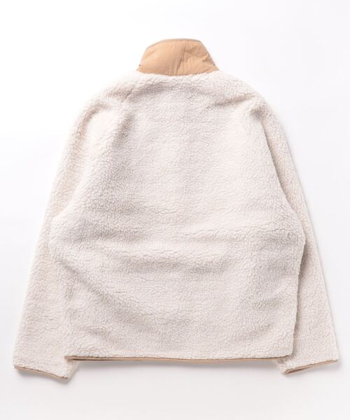 JUMELLE（ジュメロ）の「【リバーシブル】color boa blouson（ブルゾン・レディース・ベージュ/レッド・FREE）」の3枚目の写真