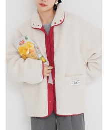JUMELLE | 【リバーシブル】color boa blouson(ブルゾン)