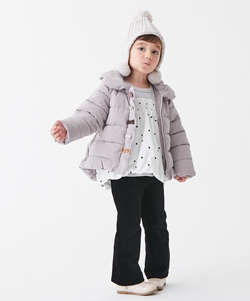 petit main(プティマイン)の「ぽんぽんニット帽(キャップ・キッズ・グレー/アイボリー/ベージュ・50cm/54cm/52cm)」の20枚目の写真