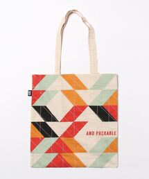 【AND PACKABLE】TB キルトトートバッグ