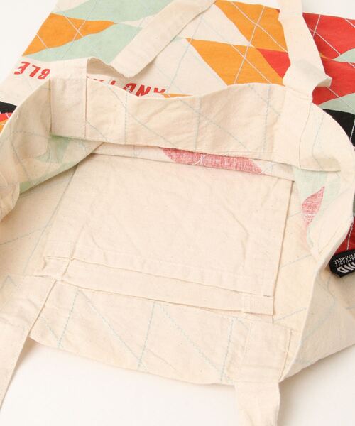 GLOBAL FORME CONCRETE（グローバルフォルムコンクリート）の「【AND PACKABLE】TB キルトトートバッグ（トートバッグ・メンズ・ナチュラル/マルチ/ネイビー/グレー・FREE）」の16枚目の写真