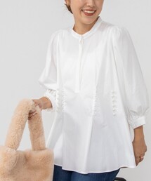 NOLLEY’S Sophi | パール釦シャツブラウス(シャツ/ブラウス)