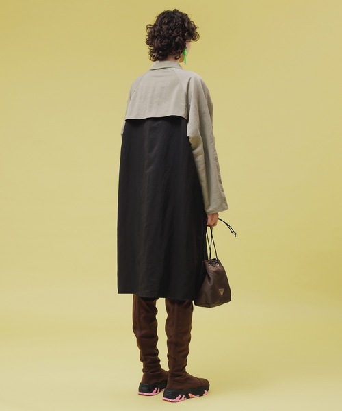 NON TOKYO（ノントーキョー）の「REVERSIBLE NYLON COAT（ステンカラー