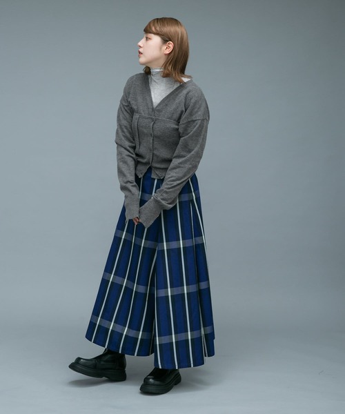 KBF（ケイビーエフ）の「マルチビスチェSETカーディガン（カーディガン/ボレロ・レディース・ベージュ/ブラウン/チャコールグレー・ONE）」の6枚目の写真