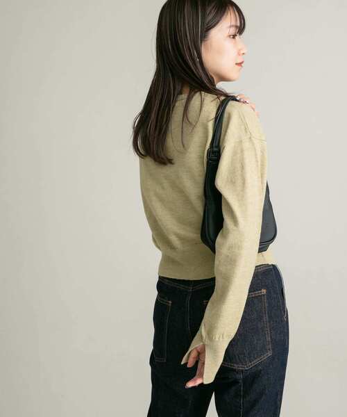 KBF（ケイビーエフ）の「マルチビスチェSETカーディガン（カーディガン/ボレロ・レディース・ベージュ/ブラウン/チャコールグレー・ONE）」の18枚目の写真