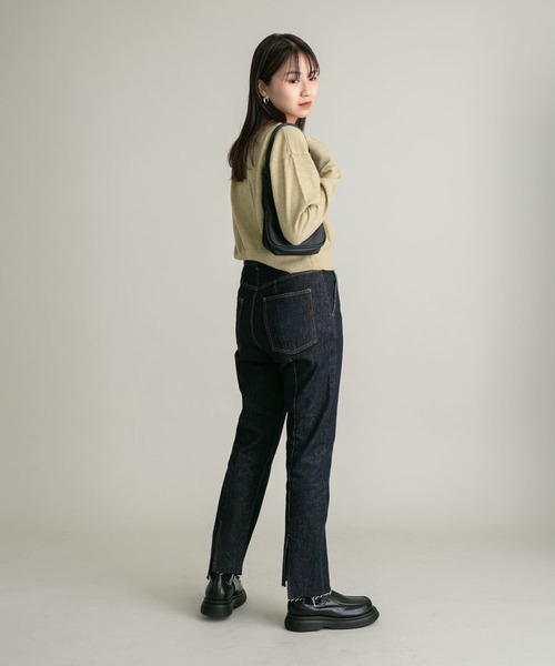 KBF（ケイビーエフ）の「マルチビスチェSETカーディガン（カーディガン/ボレロ・レディース・ベージュ/ブラウン/チャコールグレー・ONE）」の22枚目の写真