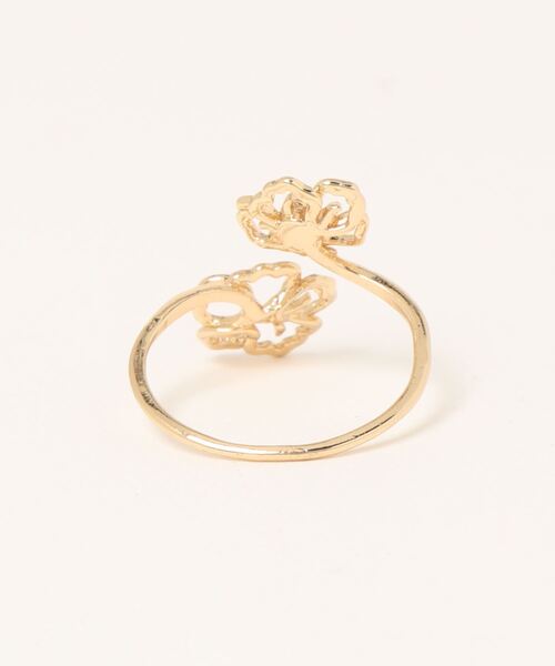 カヤ(カヤ)の「【カヤ】牡丹笑みリング(リング・レディース・ゴールド/シルバー・FREE)」の3枚目の写真