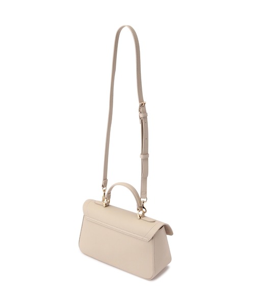 NATURAL BEAUTY BASIC(ナチュラルビューティーベーシック)の「シャーロットショルダーバッグ(ショルダーバッグ・レディース・ブラック/オフホワイト・フリ-)」の7枚目の写真