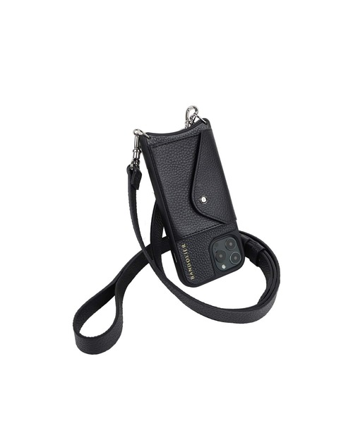 BANDOLIER iPhone15 ケース　シルバー 15 Series】HAILEY SIDE SLOT SILVER ヘイリー サイドスロット