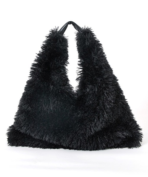 Settimissimo（セッティミッシモ）の「フェイクファー トートバッグ（トートバッグ・レディース・ブラック/ベージュ・FREE）」の20枚目の写真