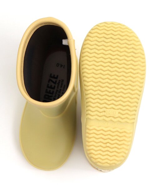 BREEZE（ブリーズ）の「スマートレインシューズ（レインシューズ・キッズ・イエロー/ベージュ/グリーン/オレンジ/ピンク/ブルー・17/19/15 /18/20/14/16）」の17枚目の写真