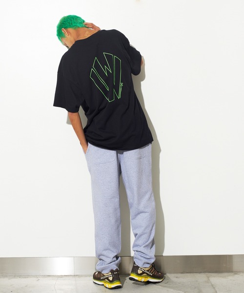 VIRGOwearworks(ヴァルゴウェアワークス)の「Mini-w S/S(Tシャツ/カットソー・メンズ・ブラック×ホワイト/ブラック×グリーン/ホワイト×ブラック・XX-LARGE/LARGE/MEDIUM/X-LARGE)」の16枚目の写真